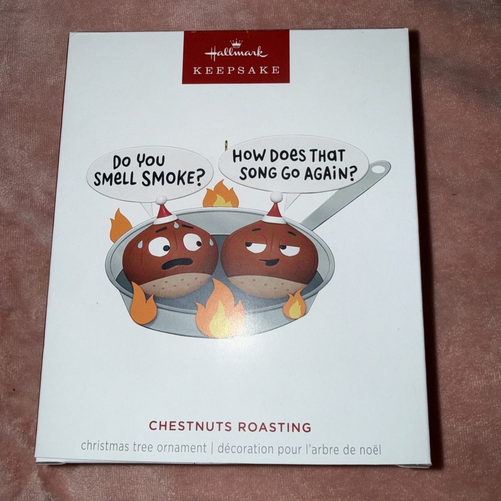 2025 Hallmark CHESTNUTS ROASTING Ornament NEW=